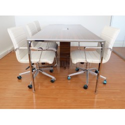 Apple Sides Open Meeting Table Socket System