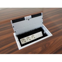 Apple Sides Open Meeting Table Socket System