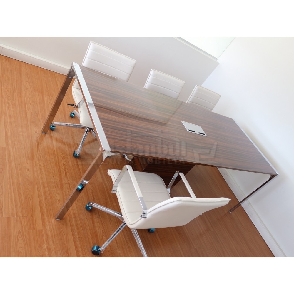 Apple Sides Open Meeting Table Socket System