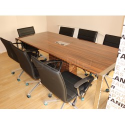 Apple Sides Open Meeting Table Socket System