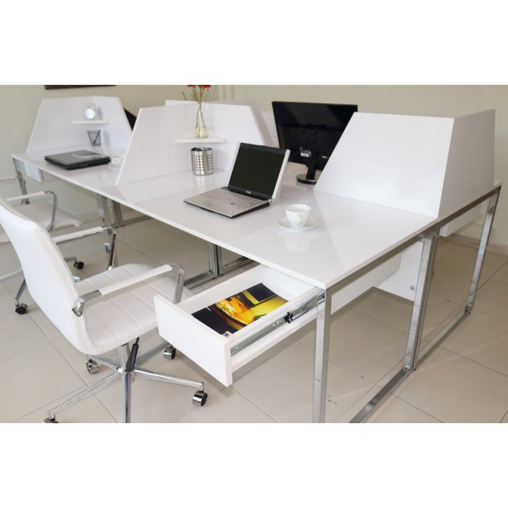 In The Multi Zealand Desk for Four Person 276x138cm