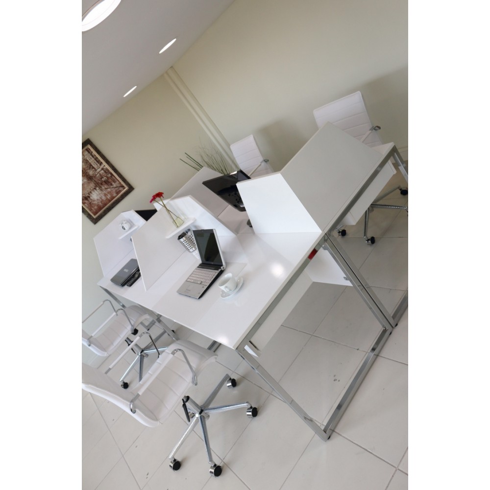 In The Multi Zealand Desk for Four Person 276x138cm