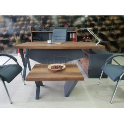 Istanbul Office Manager Table Elegant - Baroque Anthracite