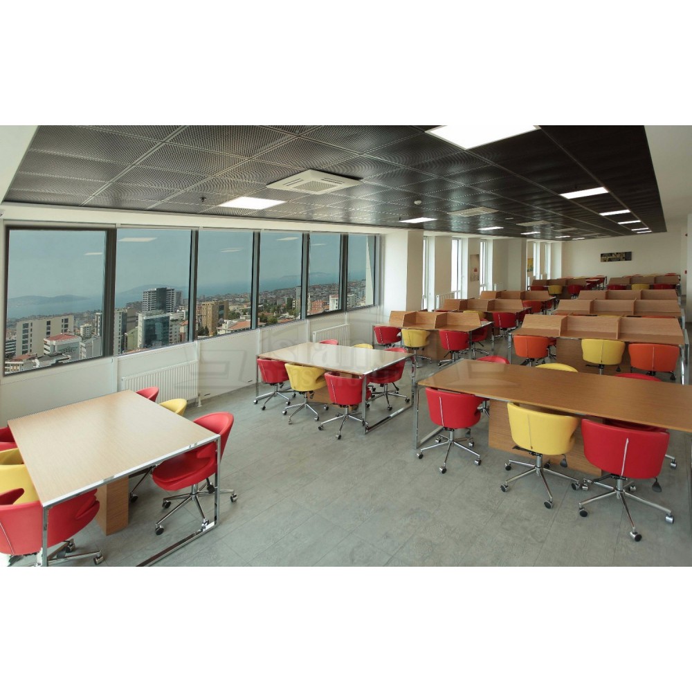 Apple for six person Multiple Workstation Desk