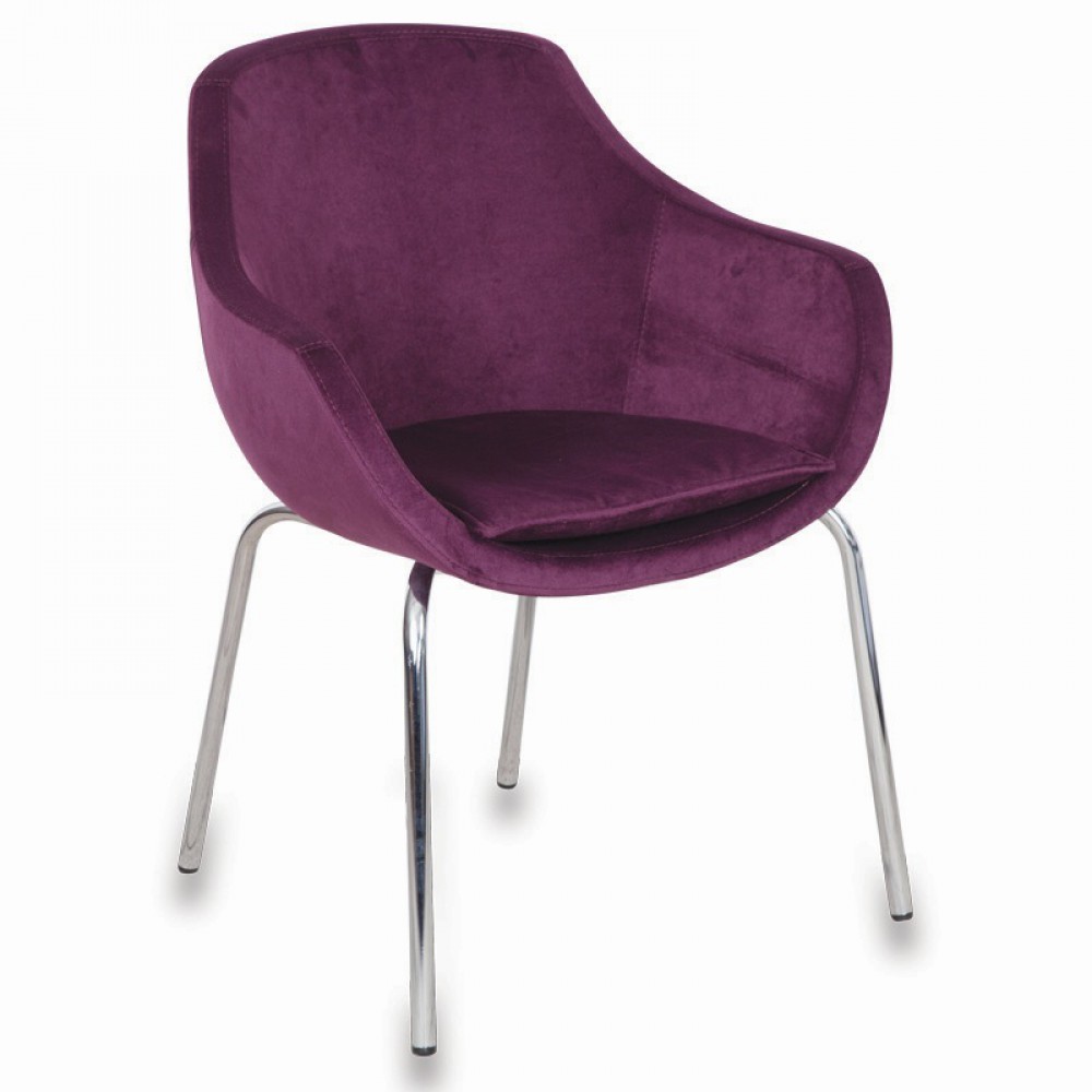 Milan Hard Chrome Guest Chair