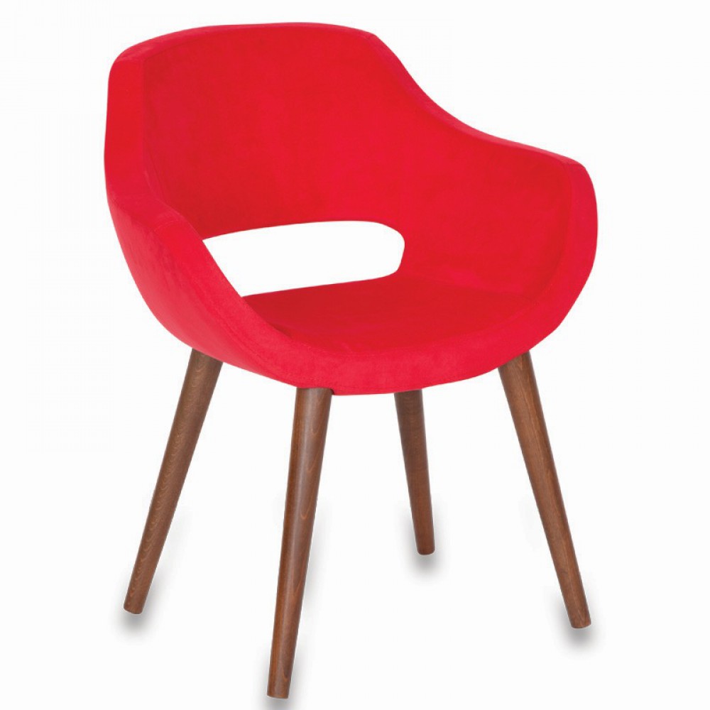 Milano Two Fixed Wooden Guest Chair