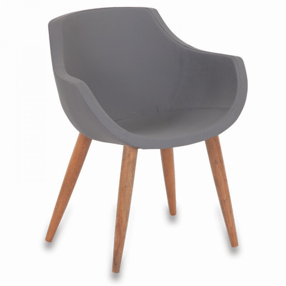 Milan Hard Wooden Guest Chair