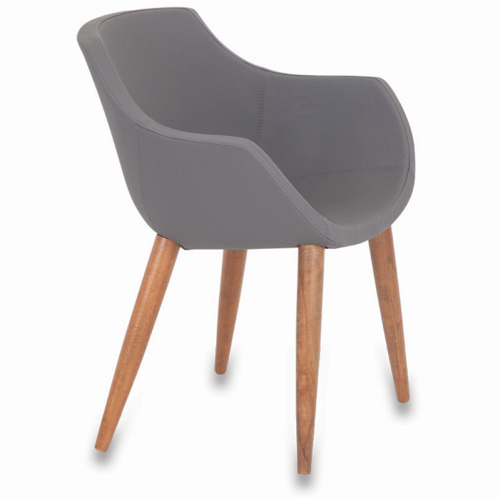 Milan Hard Wooden Guest Chair