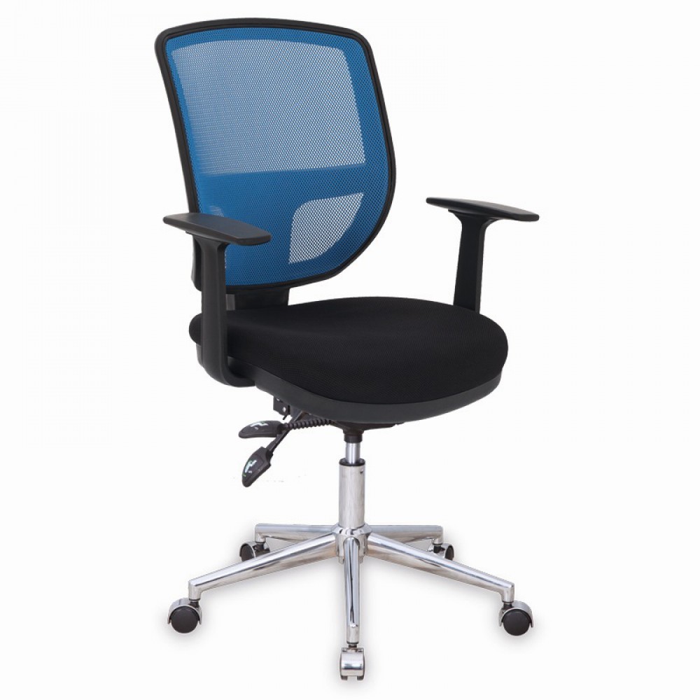 Line Work Working Chrome Chair