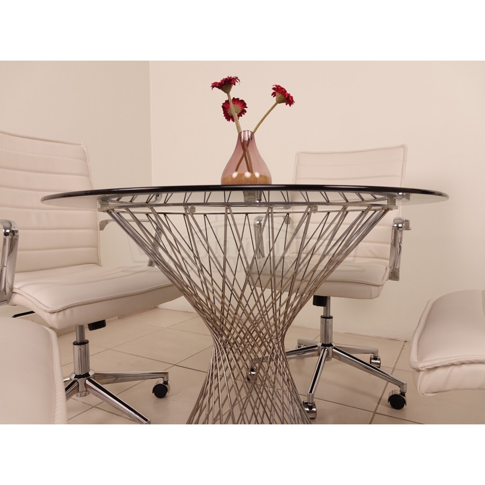 Glass Meeting Table Perla