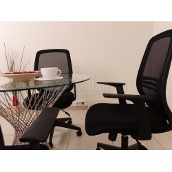 Glass Meeting Table Perla