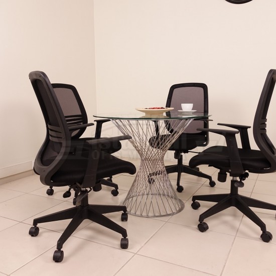 Glass Meeting Table Perla