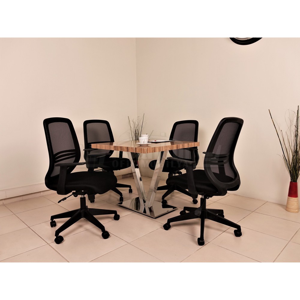 Square meeting table in Vienna