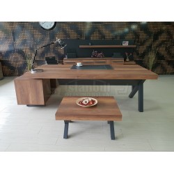 First Class Executive Board Shelf Cabinet Baroque Black