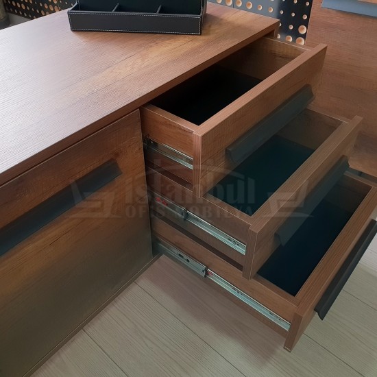 First Class Executive Board Shelf Cabinet Baroque Black