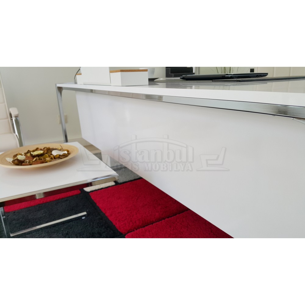 Apple Executive Table 190-90 cm Hg. White