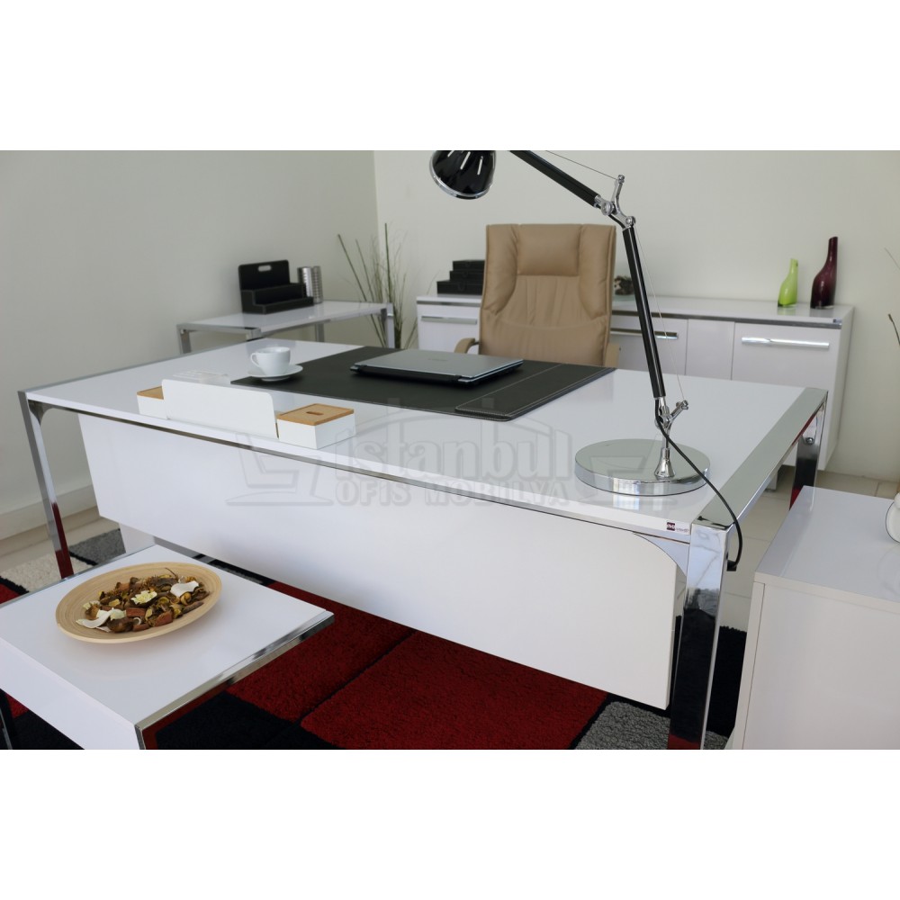 Apple Executive Table 190-90 cm Hg. White