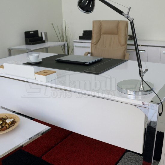 Apple Executive Table 190-90 cm Hg. White