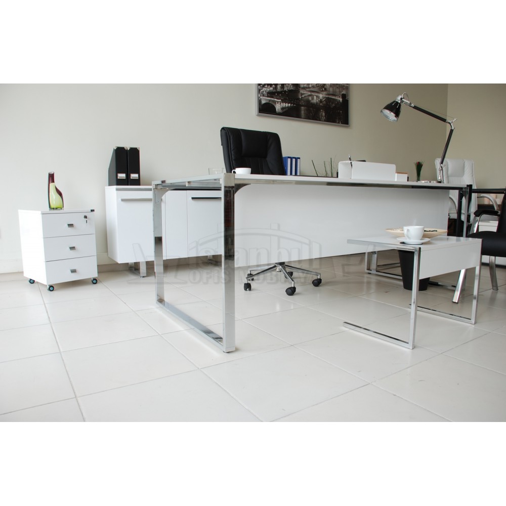 Apple Executive Table 190-90 cm Hg. White