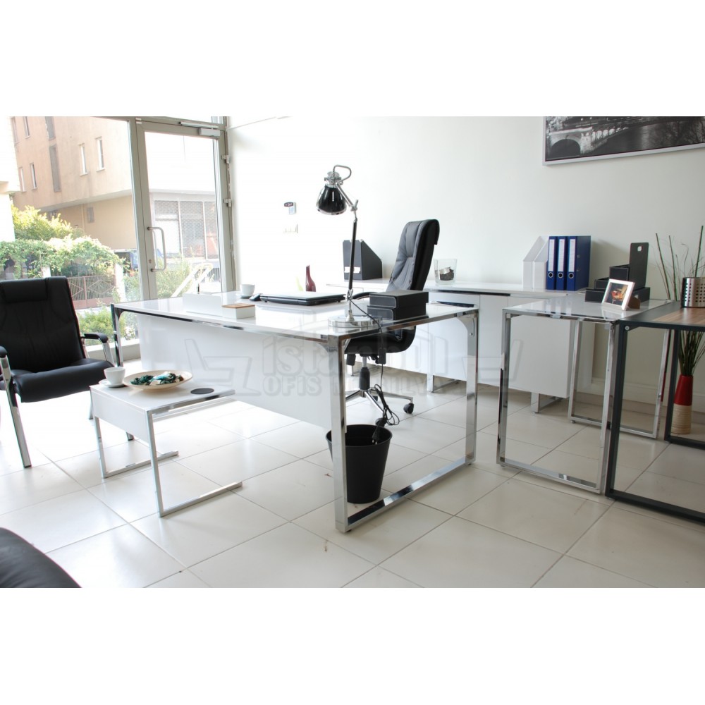 Apple Executive Table 190-90 cm Hg. White