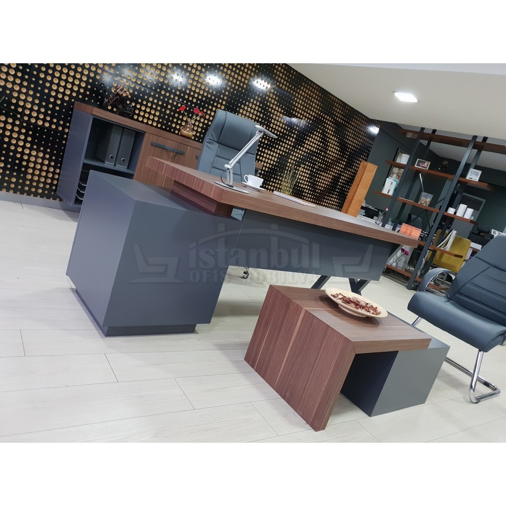 Canberra Executive Board dresser walnut Anthracite