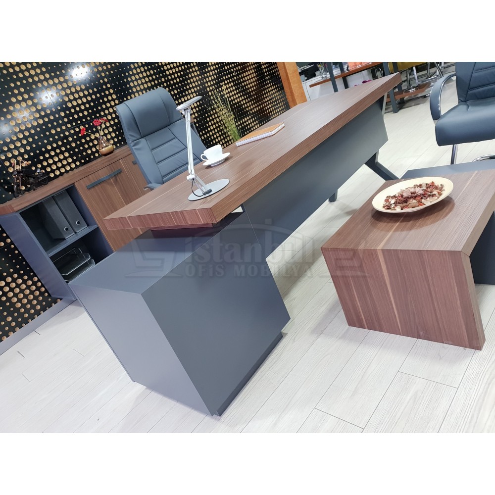 Canberra Executive Board dresser walnut Anthracite