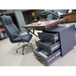 Canberra Executive Board dresser walnut Anthracite