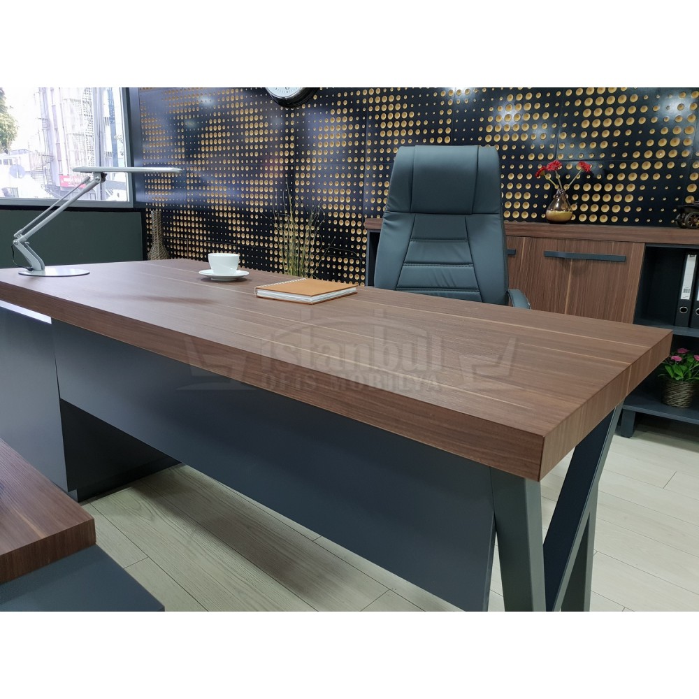 Canberra Executive Board dresser walnut Anthracite