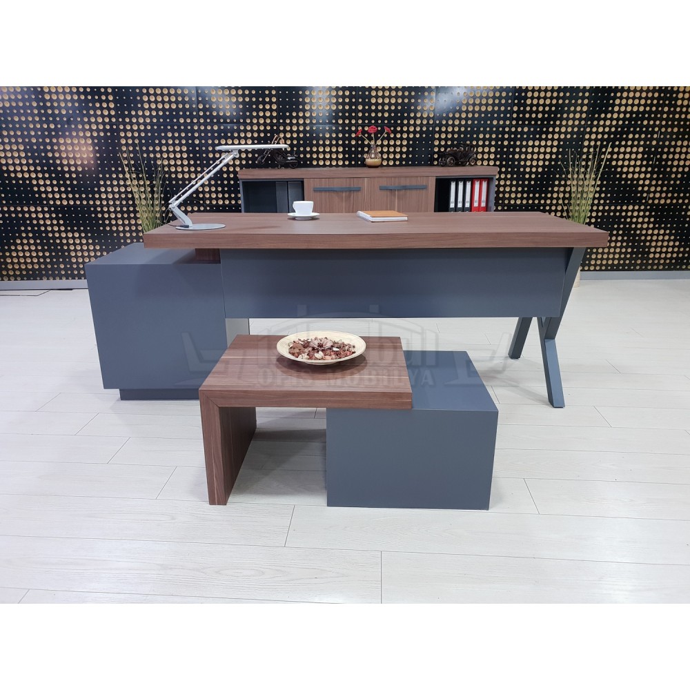 Canberra Executive Board dresser walnut Anthracite