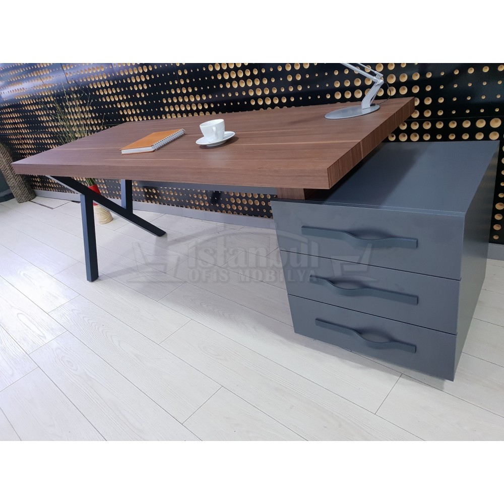 Canberra Executive Board dresser walnut Anthracite