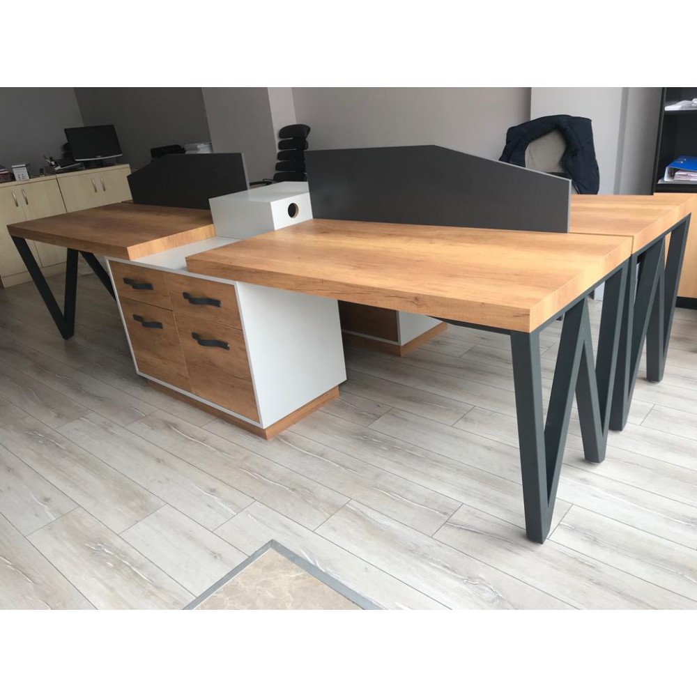 Star Desk for Four Person 