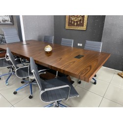 Wood Meeting Table