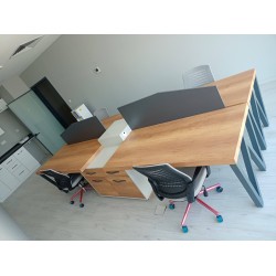 Star Desk for Four Person 