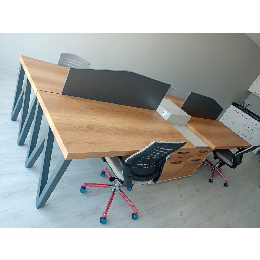 Star Desk for Four Person 