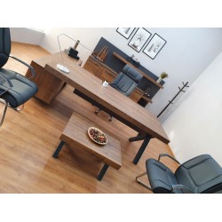 Istanbul Office Executive Team Table First Class - Pablo Anthracite