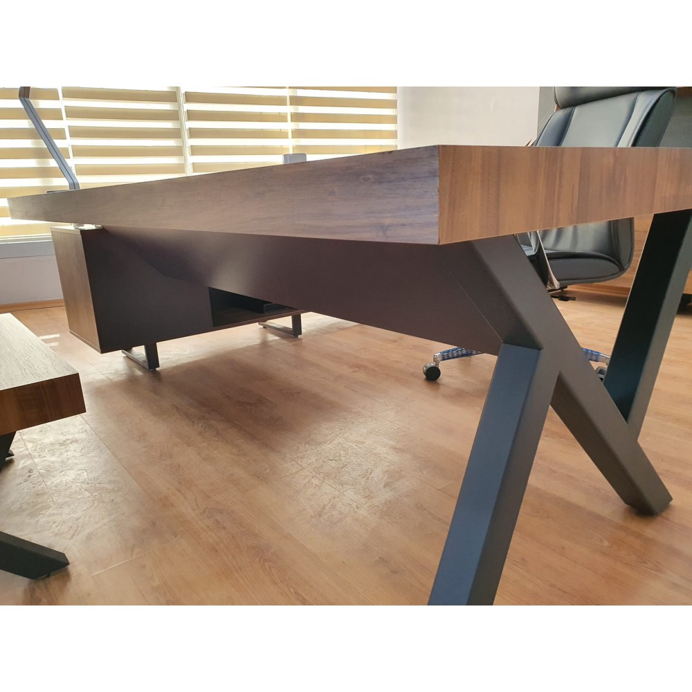 Istanbul Office Executive Team Table First Class - Pablo Anthracite