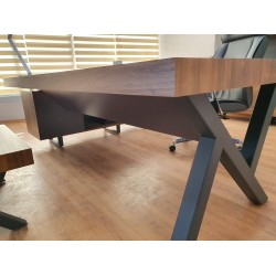 Istanbul Office Executive Team Table First Class - Pablo Anthracite