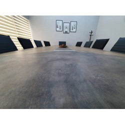 Large Oval Meeting Table