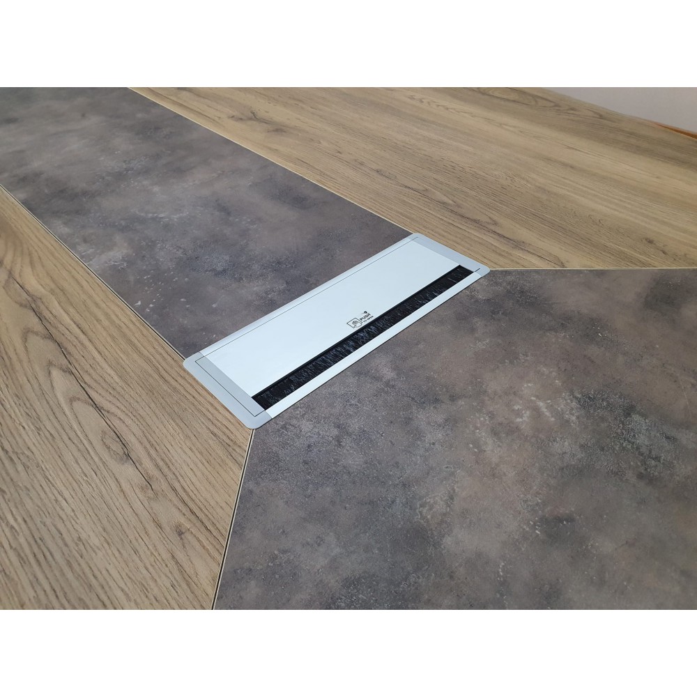 Large Oval Meeting Table