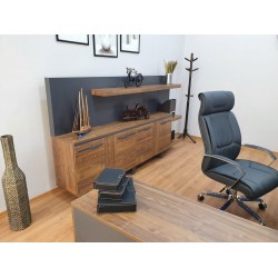 Istanbul Office Executive Team Table First Class - Pablo Anthracite