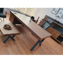 Istanbul Office Executive Team Table First Class - Pablo Anthracite