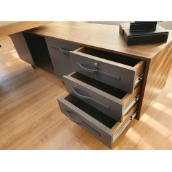 Istanbul Office Executive Team Table First Class - Pablo Anthracite