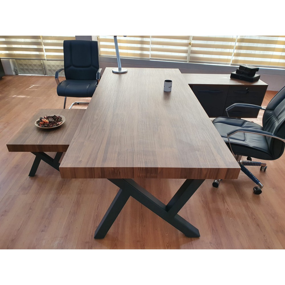 Istanbul Office Executive Team Table First Class - Pablo Anthracite