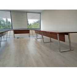 U Meeting Table, Adjustable Front