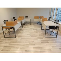 In The Multi Zealand Desk for Four Person 276x138cm