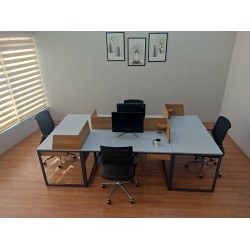 Zelinda 4 Piece Study Desk