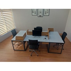 Zelinda 4 Piece Study Desk