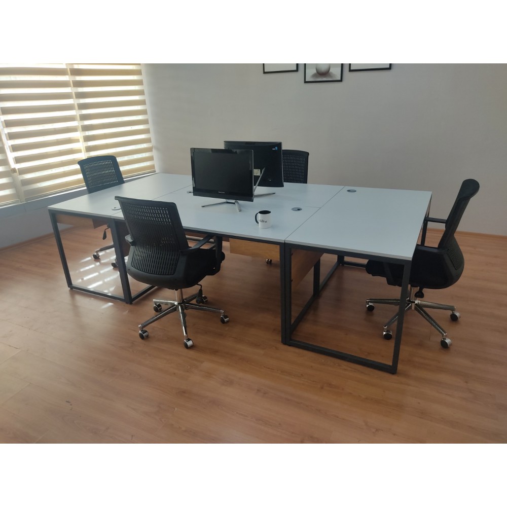 Zelinda 4 Piece Study Desk