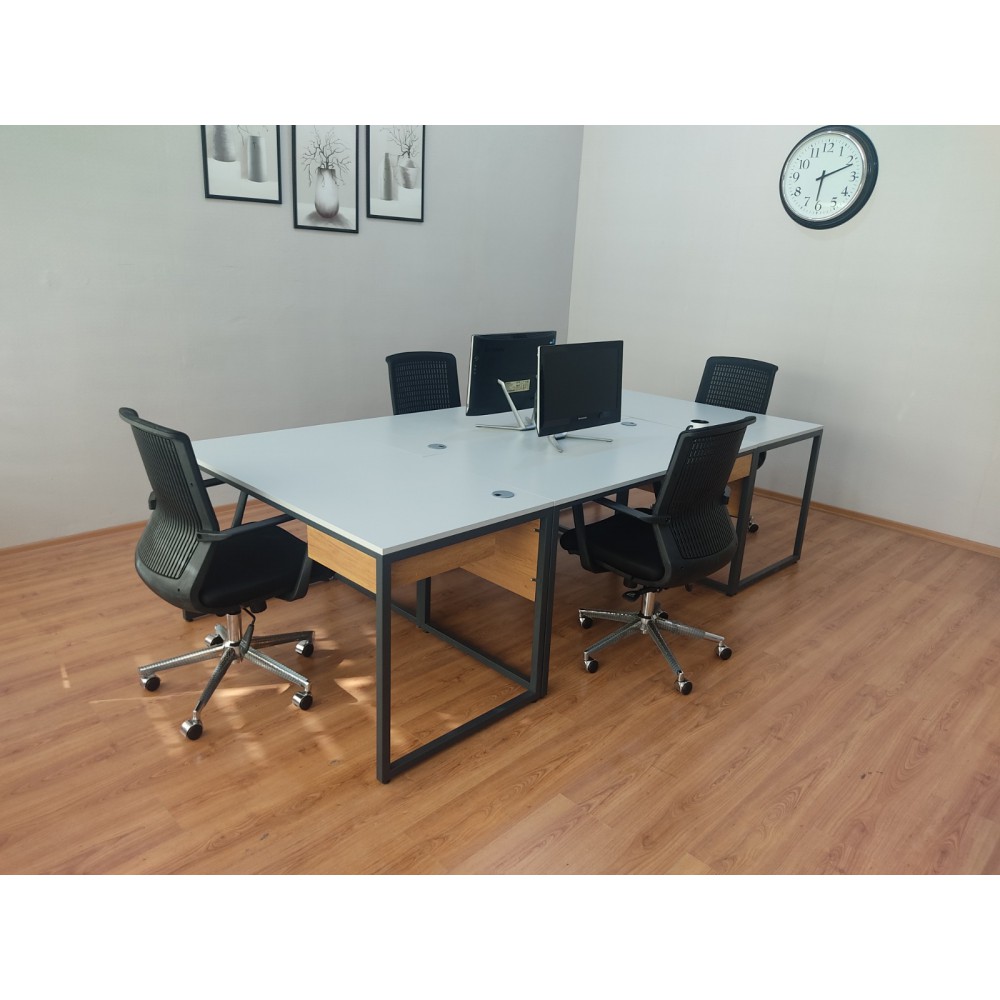 Zelinda 4 Piece Study Desk