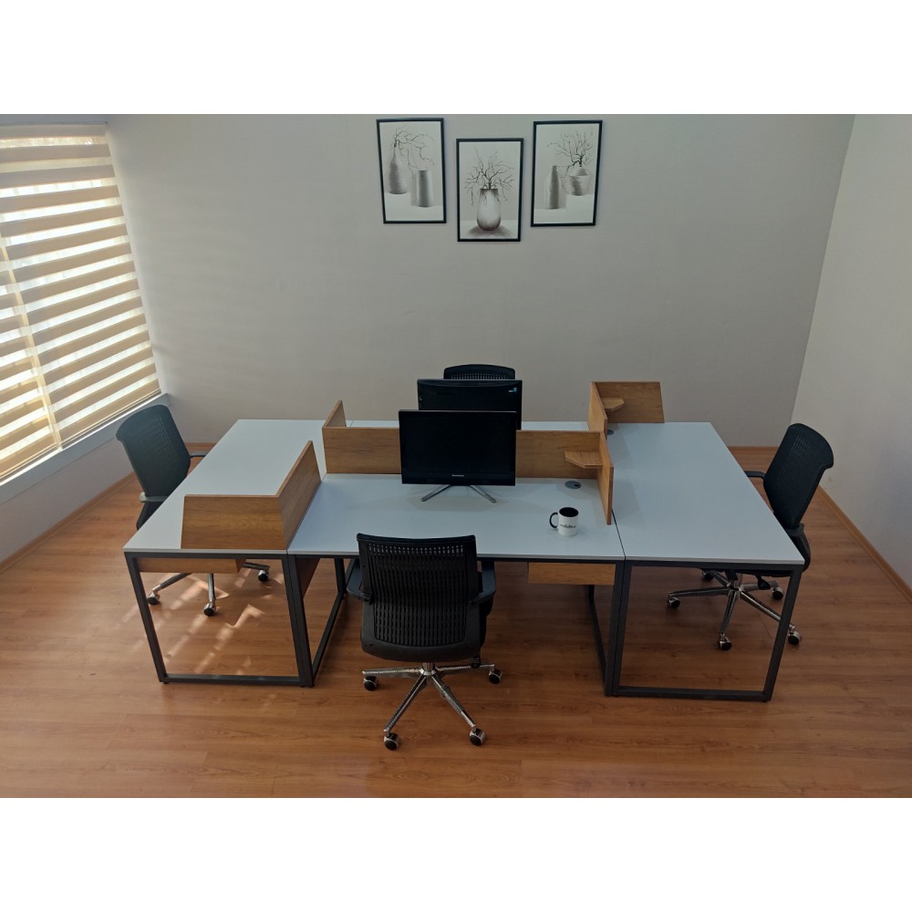 Zelinda 4 Piece Study Desk